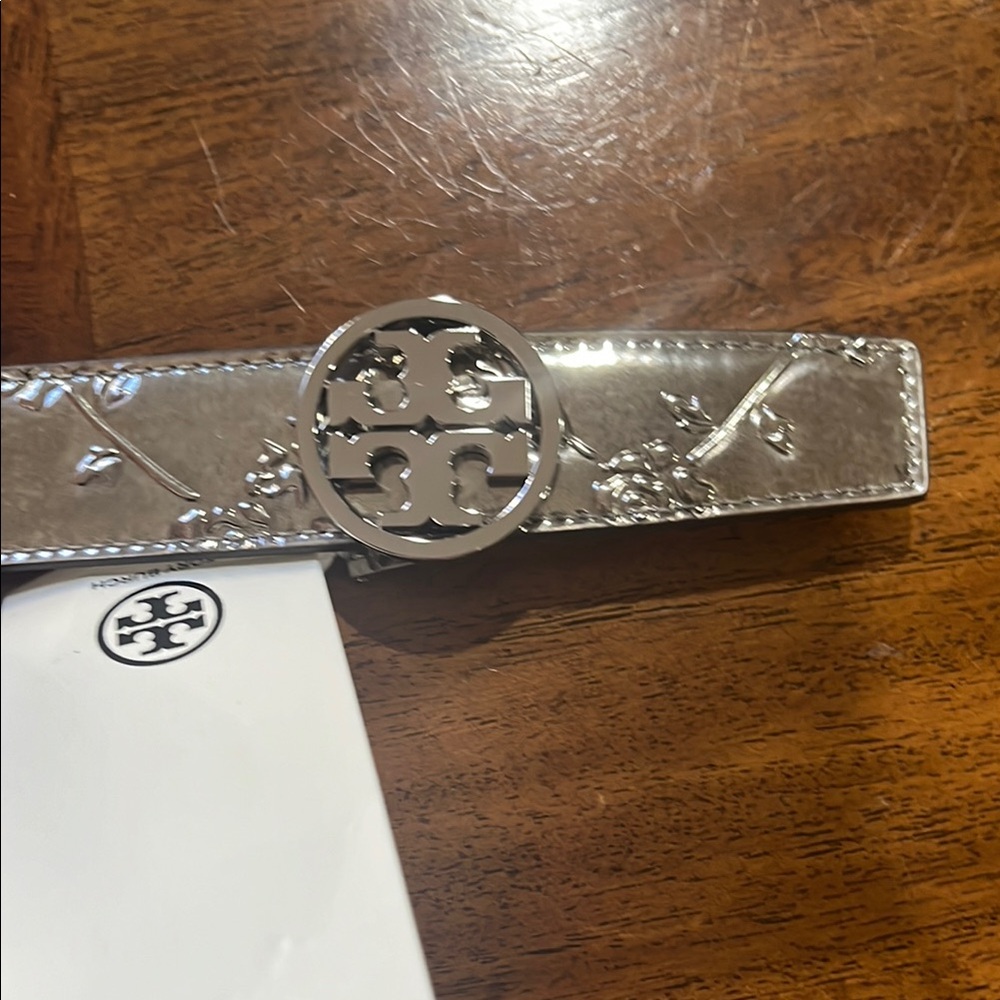 Tory Burch Silver Belt